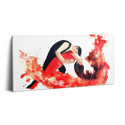 Obraz canvas 140x70 cm Smyslné tango plné emocí