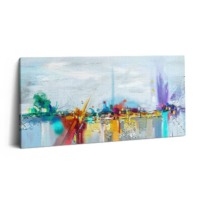 Obraz z fotografie na plátně 140x70 cm Abstraktní most