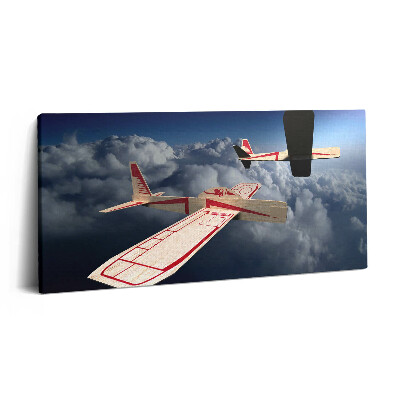 Obraz canvas 140x70 cm Klouzání po obloze