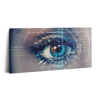 Obraz canvas 140x70 cm Oči ženy