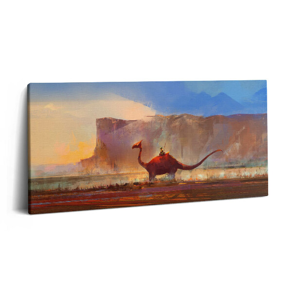Obraz canvas 140x70 cm Dinosauři