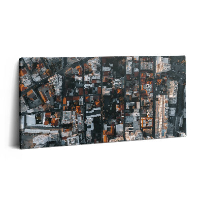 Obraz z fotografie na plátně 140x70 cm Pohled z vrcholu Limassolu na Kypru