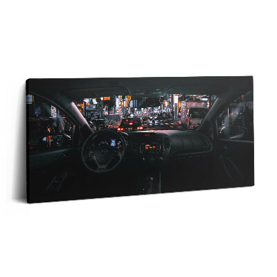 Obraz canvas 140x70 cm Auto v Tokiu