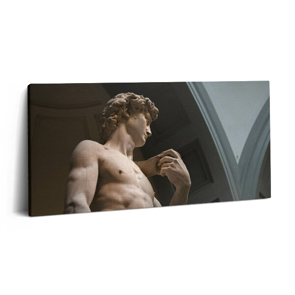 Obraz z fotografie na plátně 140x70 cm Socha Davida - Michelangelo
