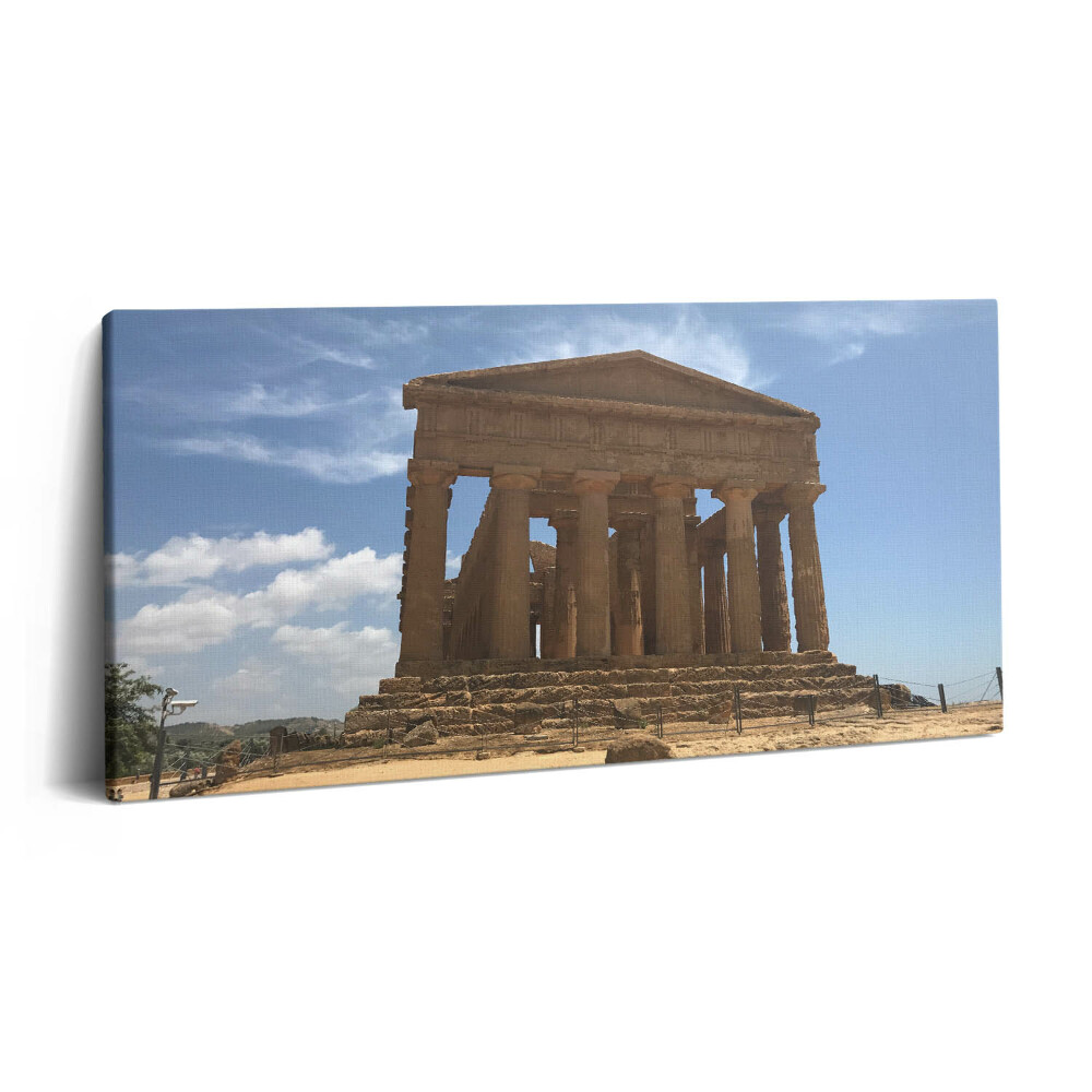 Obraz na plátně 140x70 Chrám na Sicílii, Itálie