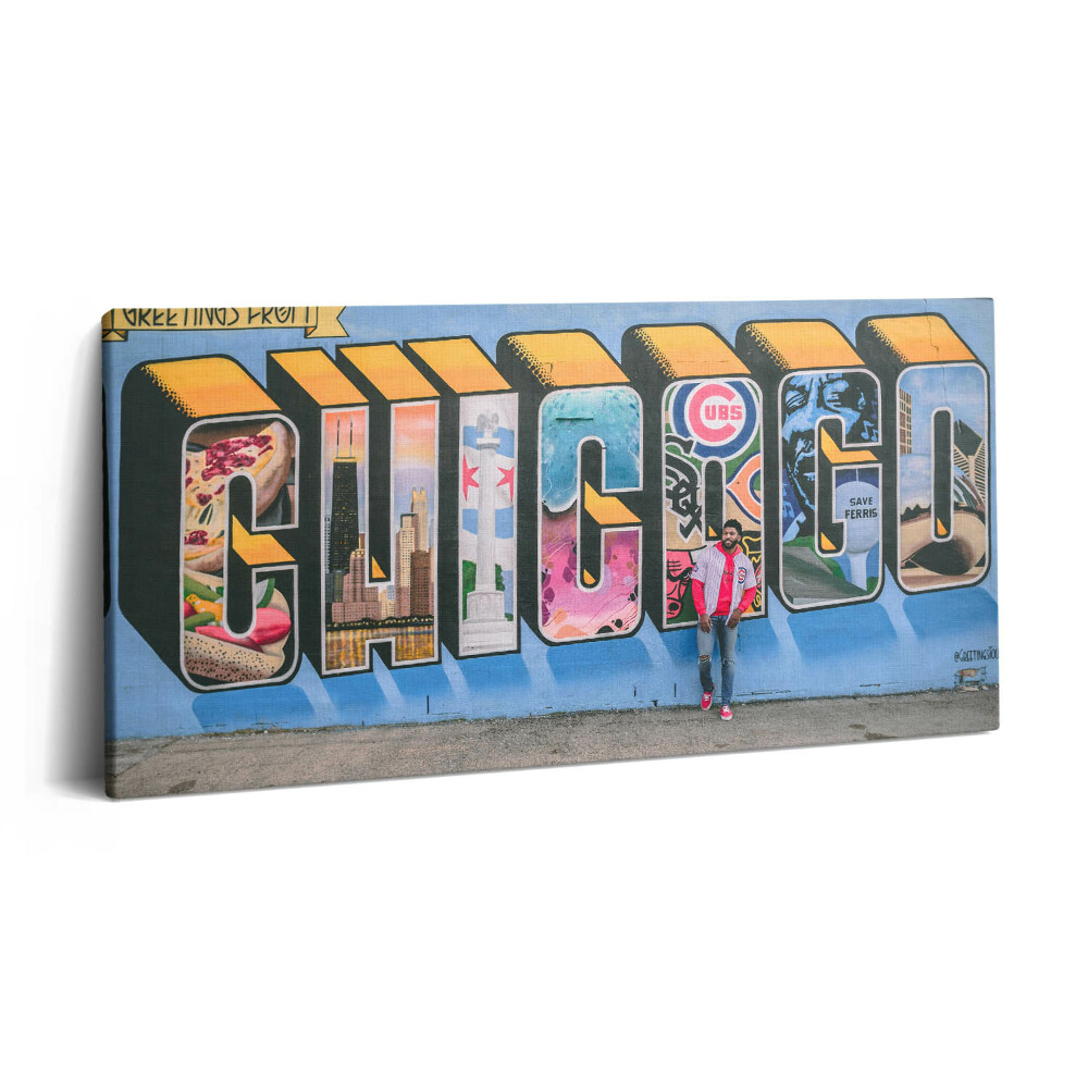 Obraz canvas 140x70 cm Graffiti v USA