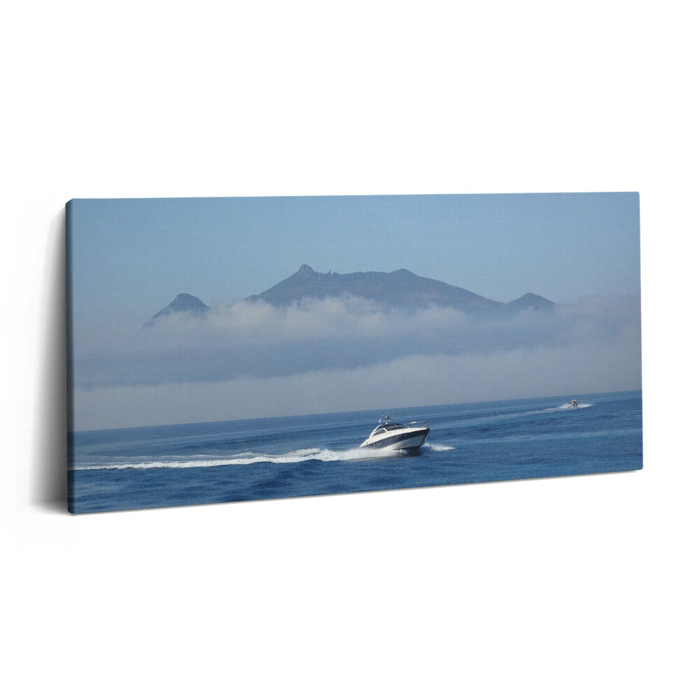 Obraz z fotografie na plátně 140x70 cm Plachetnice na oceánu