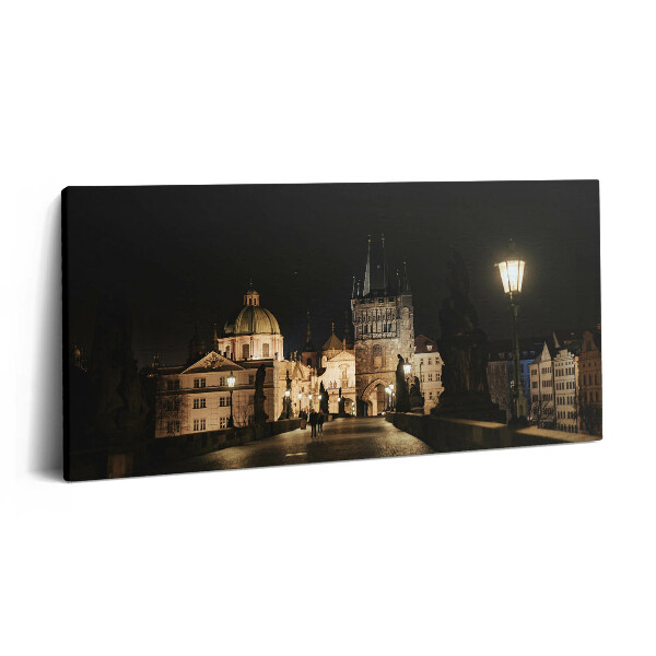 Obraz canvas 140x70 cm Karlův most v Praze