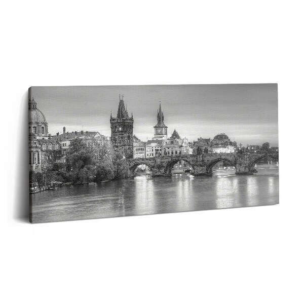 Obraz na plátně 140x70 Pohled na Karlův most v Praze