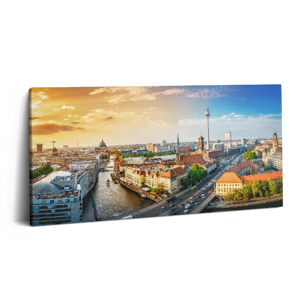 Obraz na plátně 140x70 Pohled na Berlín