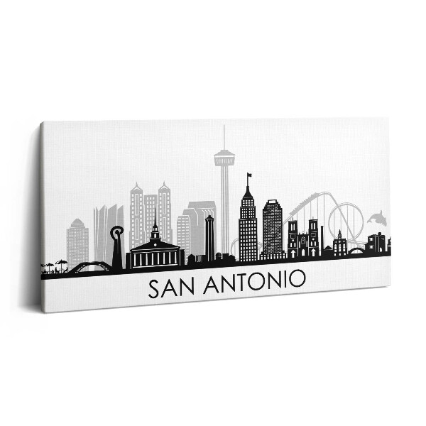 Obraz na plátně 140x70 Město San Antonio, Texas