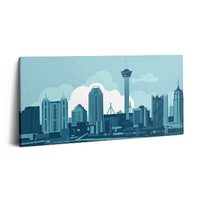 Obraz na plátně 140x70 Architektura San Antonia USA