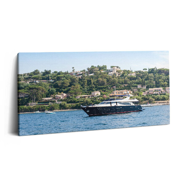 Obraz z fotografie na plátně 140x70 cm Saint Tropez v Provence, Francie