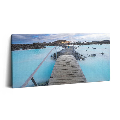 Obraz canvas 140x70 cm Atrakce na Islandu