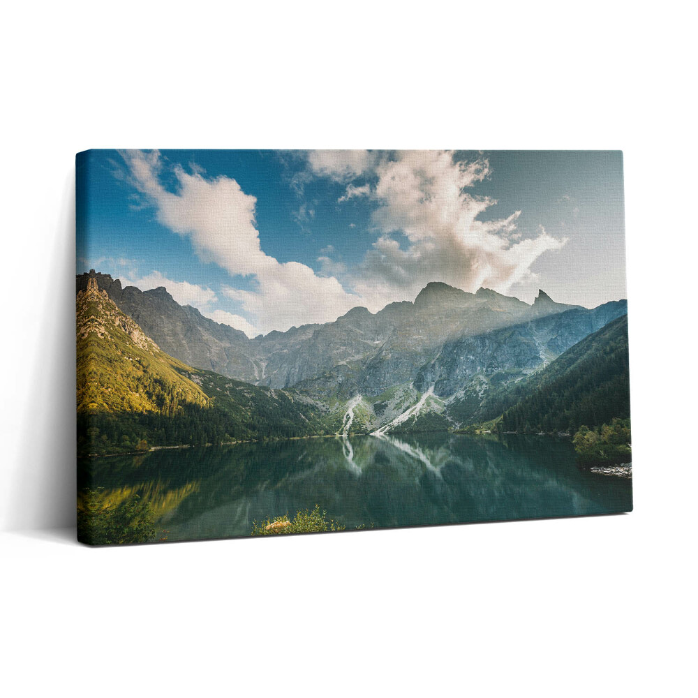 Obraz z fotografie na plátně 30x20 Přírodní horská krajina