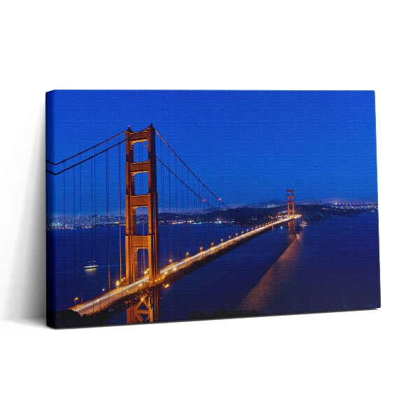 Obraz canvas 30x20 Pohled na most Golden Gate