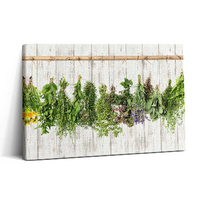 Obraz na plátně 30x20 Sušené byliny a rostliny