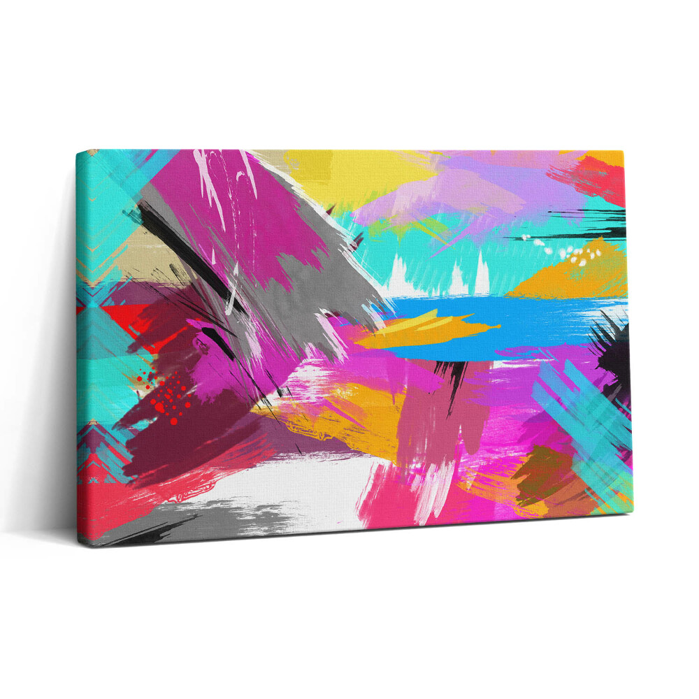 Obraz na plátně 30x20 Abstraktní tahy štětcem