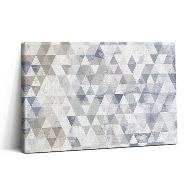 Obraz na plátně 30x20 Geometrický vzor s trojúhelníky