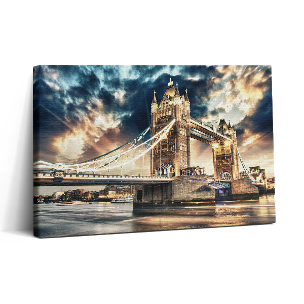 Obraz z fotografie na plátně 30x20 Tower Bridge v Londýně