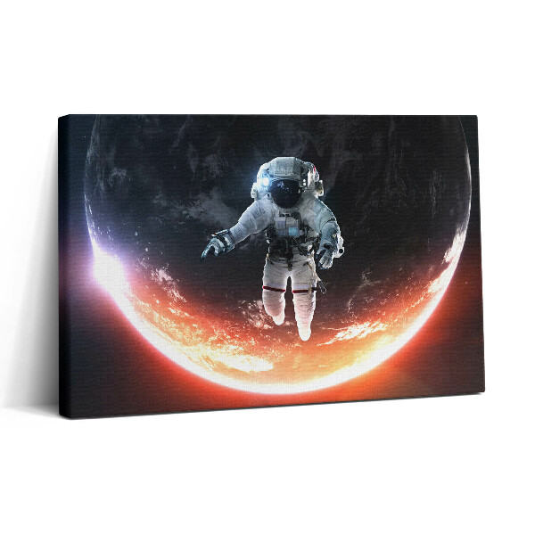 Obraz canvas 30x20 Astronaut ve vesmíru