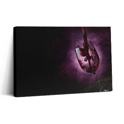 Obraz na plátně 30x20 Sklenice vína