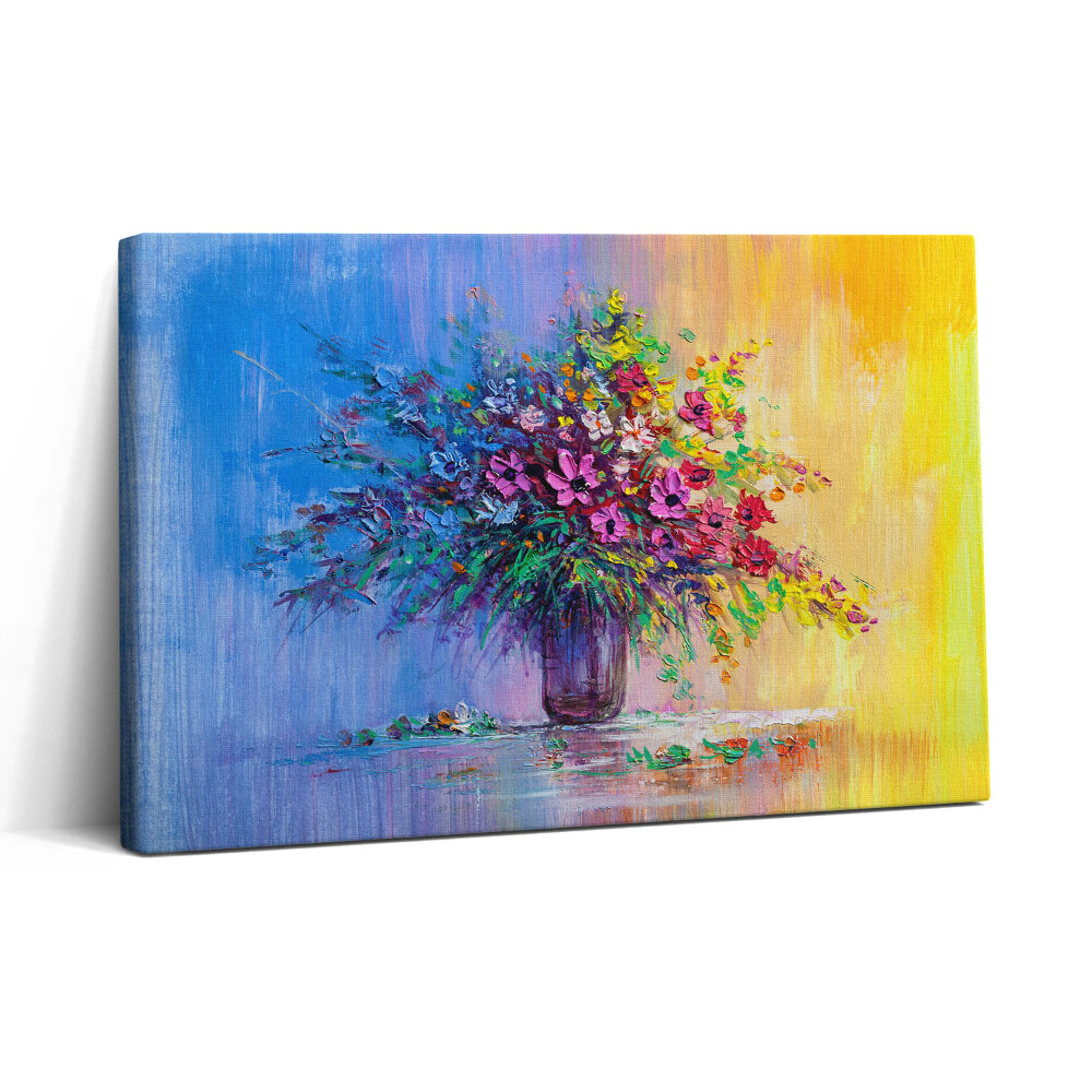 Obraz canvas 30x20 Květiny ve váze