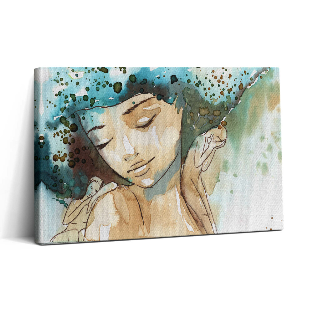 Obraz na plátně 30x20 Abstraktní žena