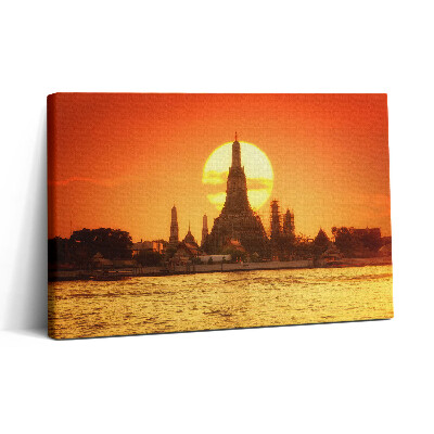 Obraz canvas 30x20 Wat arun Bangkok Thajsko