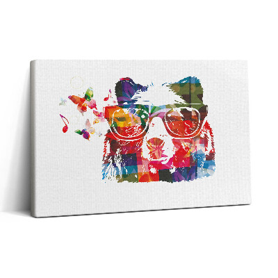 Obraz canvas 30x20 Hlava medvěda