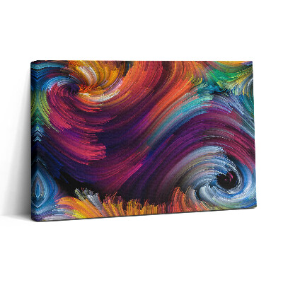 Obraz canvas 30x20 Abstraktní vlny