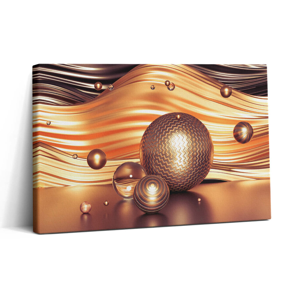 Obraz canvas 30x20 Krásná 3D abstrakce z minimalismu