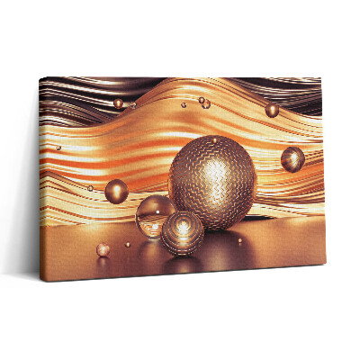 Obraz canvas 30x20 Krásná 3D abstrakce z minimalismu