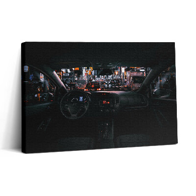 Obraz canvas 30x20 Auto v Tokiu