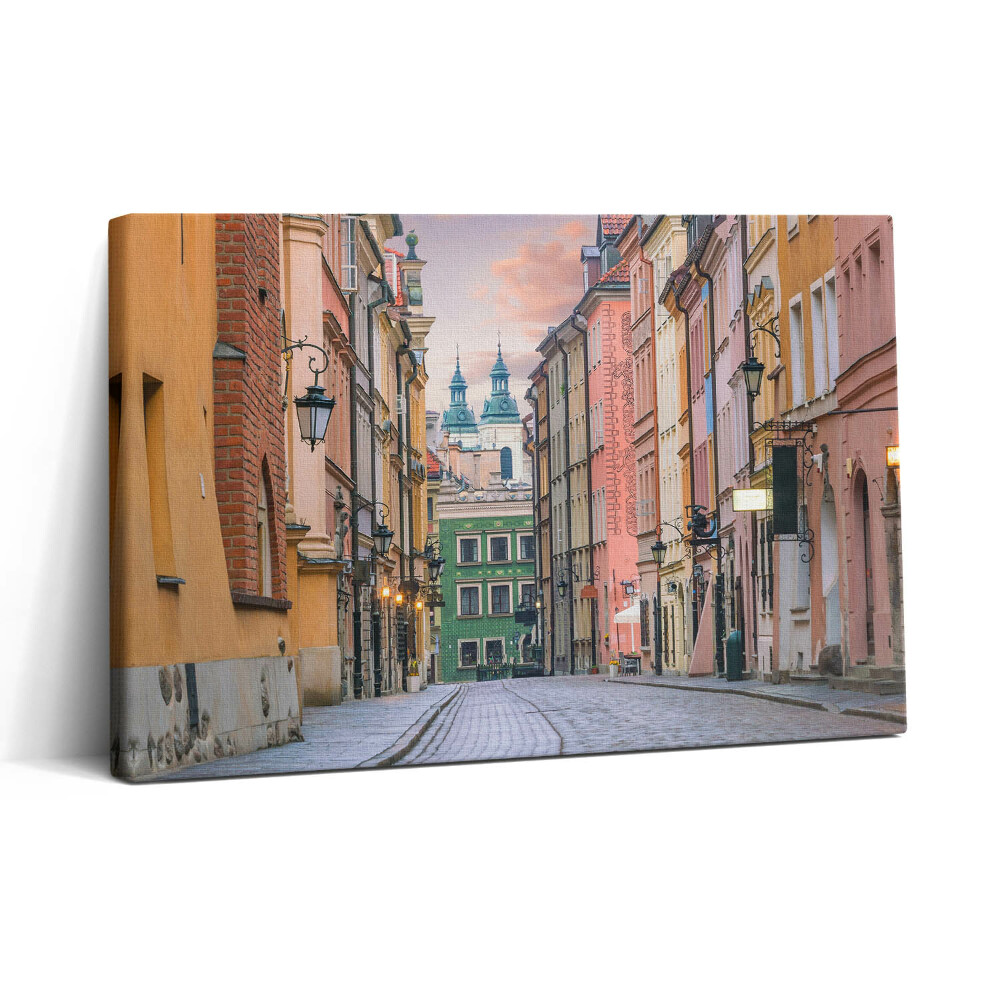 Obraz canvas 30x20 Staré město ve Varšavě
