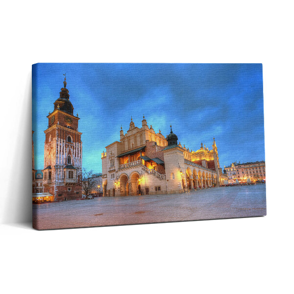 Obraz na plátně 30x20 Hlavní náměstí v Krakově