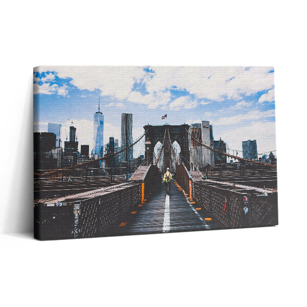 Obraz canvas 30x20 Brooklynský most v New Yorku