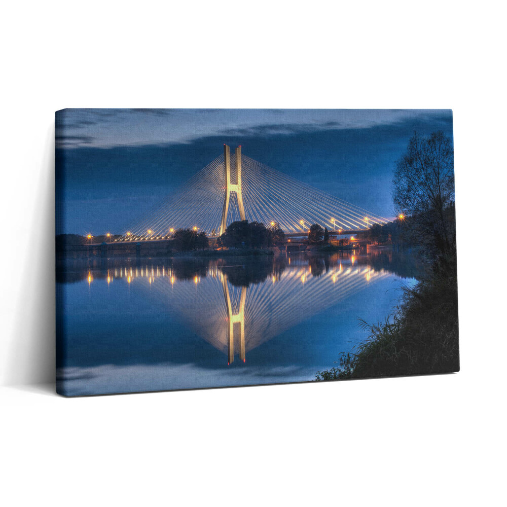 Obraz na plátně 30x20 Most Rędziński Wroclaw