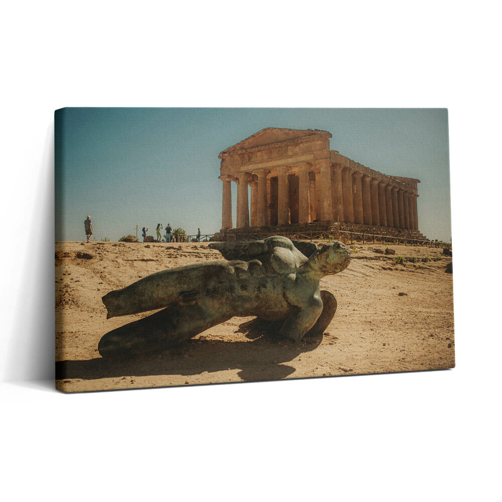 Obraz canvas 30x20 Údolí chrámů na Sicílii v Itálii