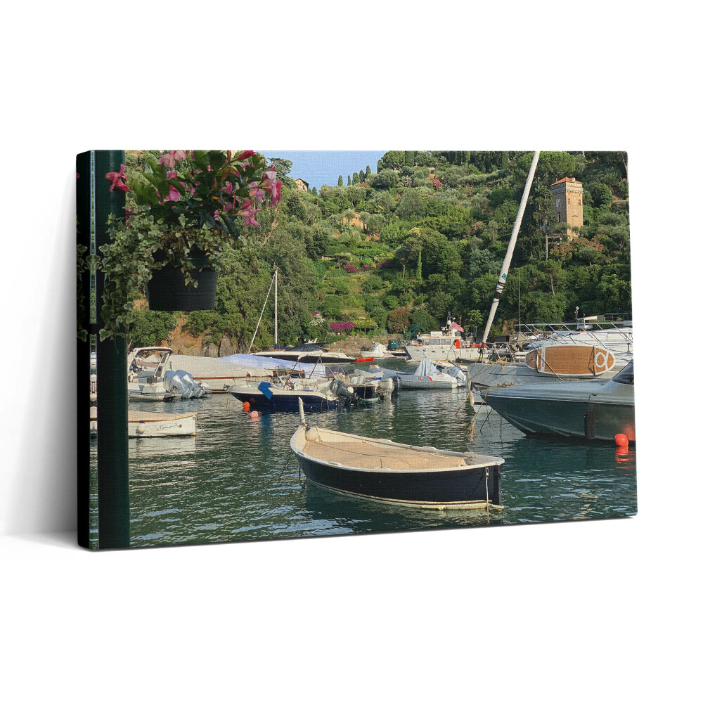 Obraz canvas 30x20 Přístav Portofino