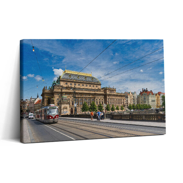 Obraz canvas 30x20 Národní divadlo v Praze