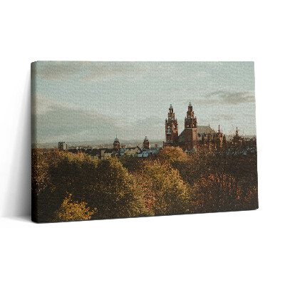 Obraz canvas 30x20 Umělecká galerie v Glasgow