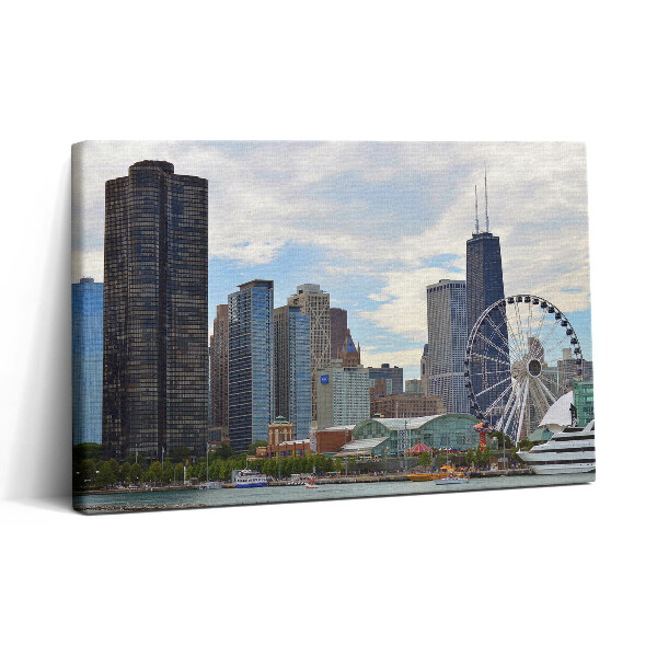Obraz canvas 30x20 Krajina v Chicagu