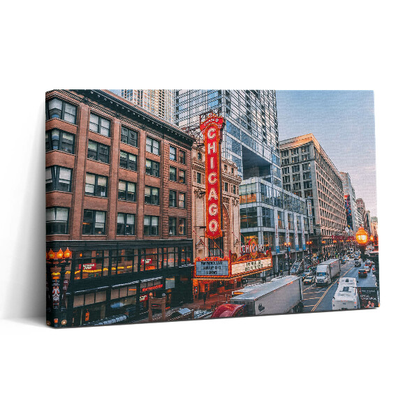 Obraz canvas 30x20 Fotografie budov v Chicagu