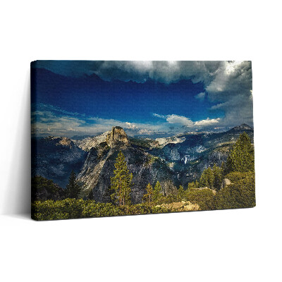 Obraz canvas 30x20 Vrcholky hor