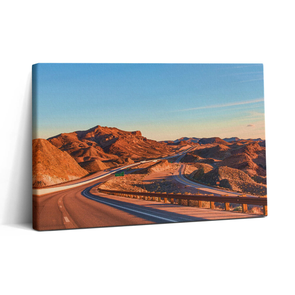 Obraz z fotografie na plátně 30x20 Skály a kaňon