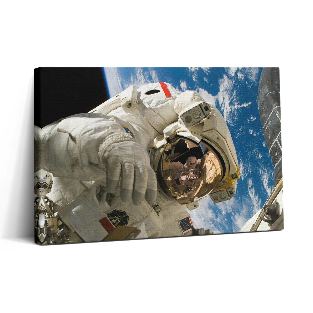Obraz z fotografie na plátně 30x20 Americký astronaut