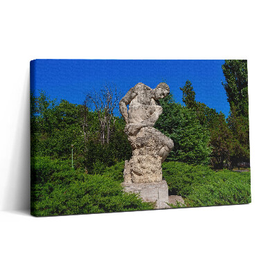 Obraz z fotografie na plátně 30x20 Obří socha z Bukurešti