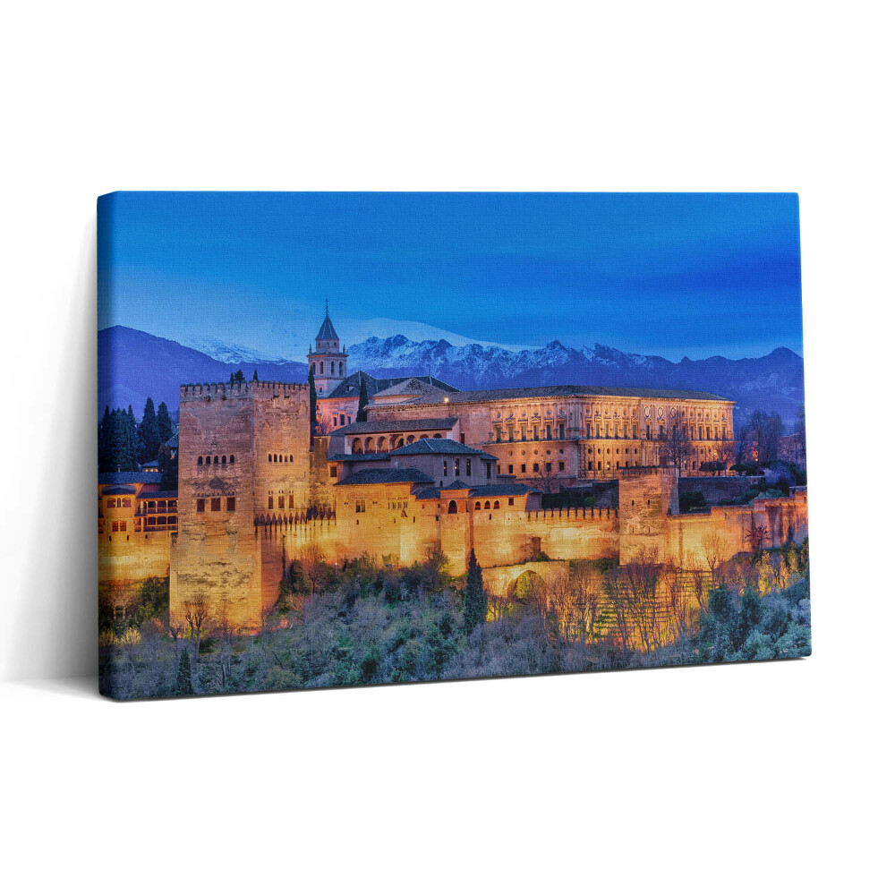 Obraz canvas 30x20 Hradby Granady v Andalusii