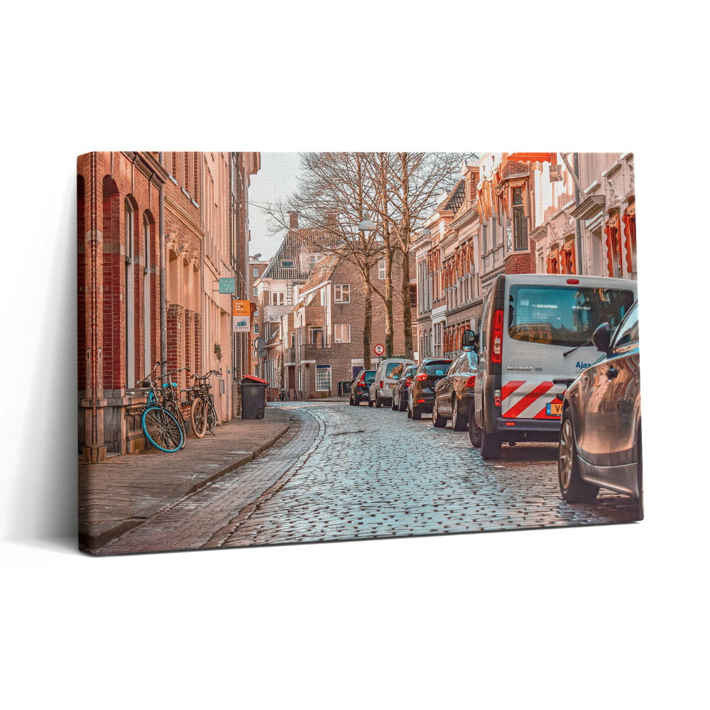 Obraz canvas 30x20 Městská ulice